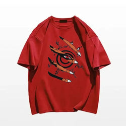 Naruto Graphic T-Shirt: Nine-Tails Seal Anime Top (ONLINE ORDER ONLY)
