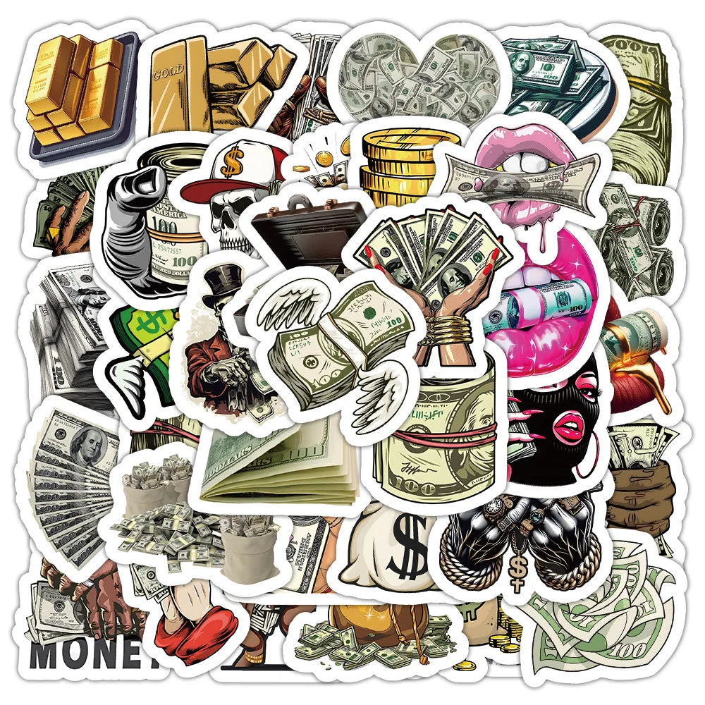 Fun Stickers for Phone, Laptop, Luggage, Skateboard - 10/30/50PCS Decals for Kids (ONLINE ORDER ONLY)