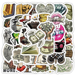 Fun Stickers for Phone, Laptop, Luggage, Skateboard - 10/30/50PCS Decals for Kids (ONLINE ORDER ONLY)