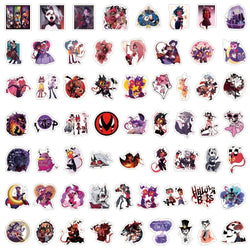 60/120Pcs Helluva Boss Cartoon Sticker Packs (ONLINE ORDER ONLY)