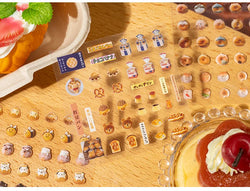 24piece/book Vitality Party Series Cut Film Sticker Book Y2K Journal Handbook Scrapbooking Kawaii Decoration Sticker Gift (ONLINE ORDER ONLY)