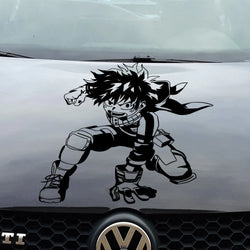 Large Anime Car Sticker Exterior Accessories Bodywork Styling Hood Decoration Automobile Parts Die Cutting PVC Vinyl Decals (ONLINE ORDER ONLY)