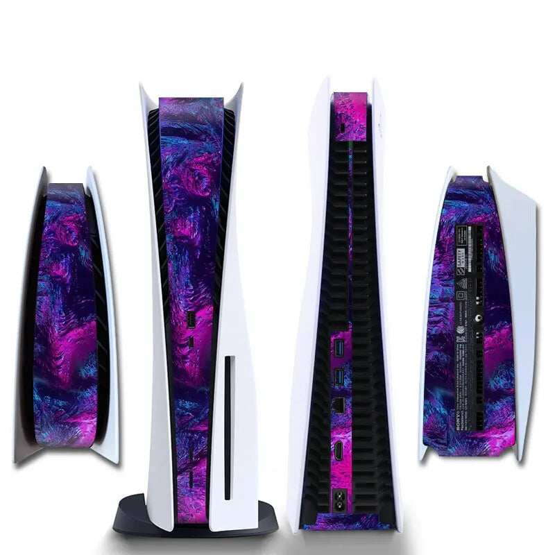 TECTINTE PS5 Disc Console Skin Middle Stickers Protective Shell Replacement (Online Order Only)