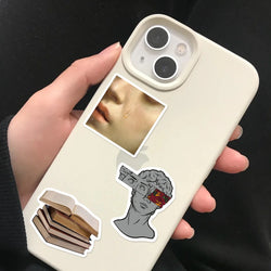 50PCS Dark Academia Cool Stickers Decals For Laptop Phone Suitcase Fridge Skateboard Waterproof Sticker Kids Toys (ONLINE ORDER ONLY)
