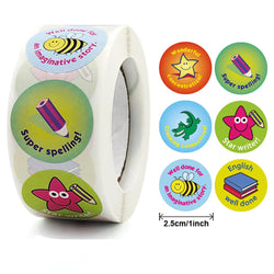 500pcs/roll 1inch Cartoon Animal Children Sticker Label Thank You Cute Toy Game Sticker DIY Gift Sealing Label Decoration 
 (ONLINE ORDER ONLY)