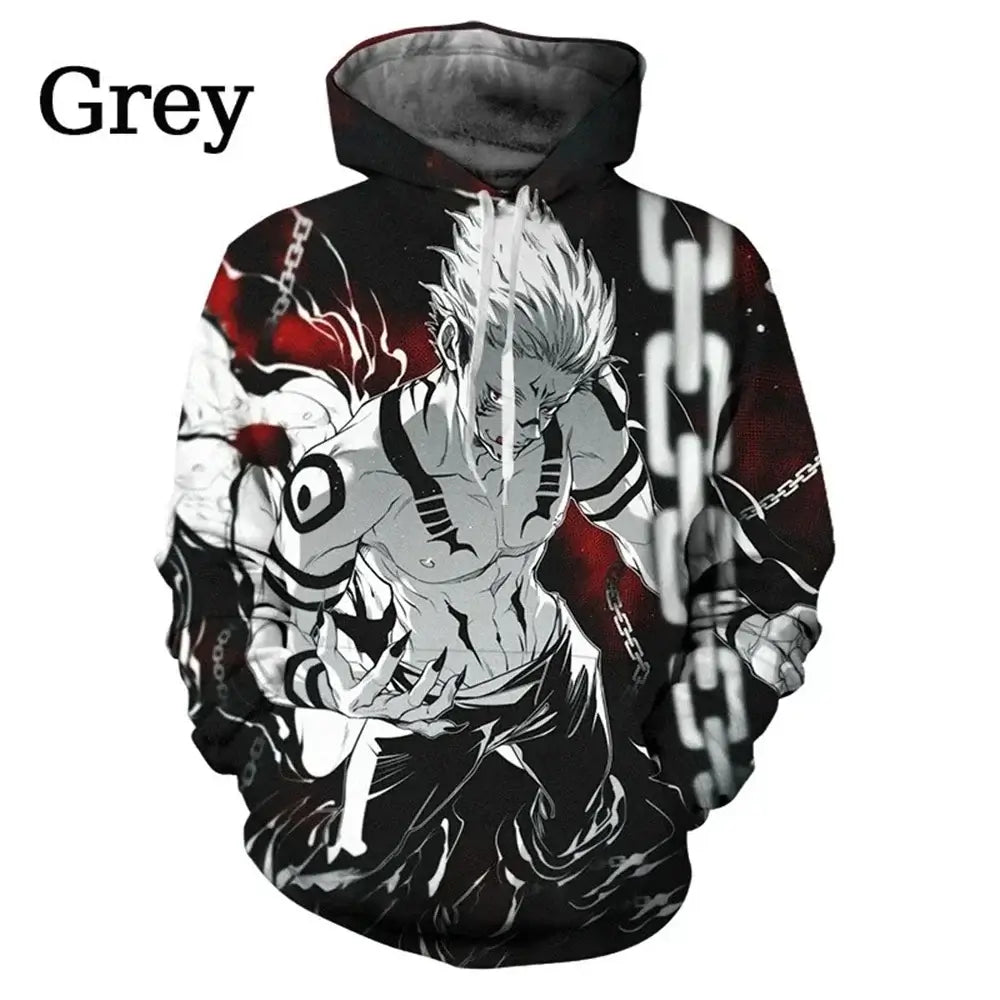 Jujutsu Kaisen Satoru Gojo Hoodie Anime Manga Sweatshirt (ONLINE ORDER ONLY)
