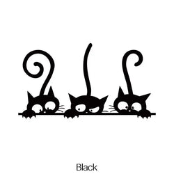 Cat family Stickers，cute&funny for cats lovers ，for cars trucks motorcycles and laptops！ (ONLINE ORDER ONLY)