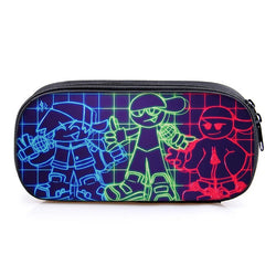 Children Friday Night Funkin Pencil Box Boys Girls Kids Anime Pencil Case Students Cartoon Pen Bags Teenagers Stationery Bags (Online Order Only)