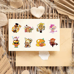 50PCS Cookie Run Kingdom Stickers Toys Skateboard Guitar Computer Refrigerator Desk Cartoon Cute Creative Graffiti Sticker (ONLINE ORDER ONLY)
