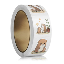 100-500pcs Cute Animals Stickers for Kids Kindergarten School Encouragement Students Games Toy Reward Laptops Labels Sticker (ONLINE ORDER ONLY)