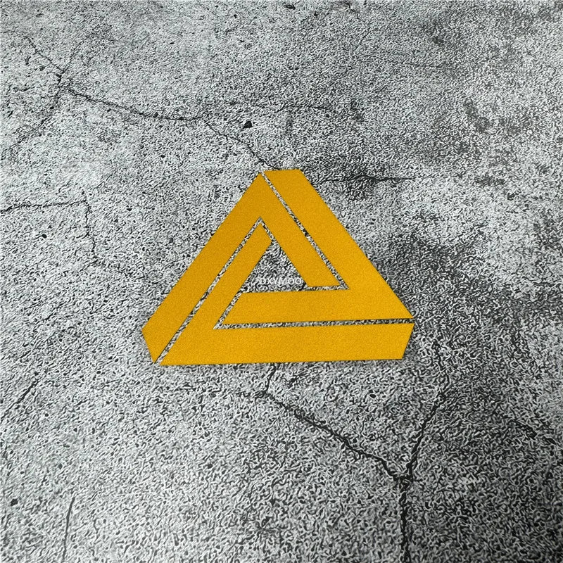 Car Styling Stickers Triangle Shape Decal Scratches Cover Auto Motorbike Helmet Applique Vinyl Tape Window Tape (ONLINE ORDER ONLY)