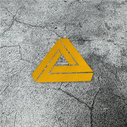 Car Styling Stickers Triangle Shape Decal Scratches Cover Auto Motorbike Helmet Applique Vinyl Tape Window Tape (ONLINE ORDER ONLY)
