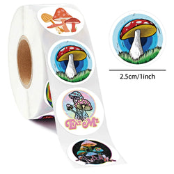 100-500pcs Summer Cartoon Handcrafted Decorative Gift Box with Self-adhesive Stickers for Sealing Stationery stickers (Online Order Only)
