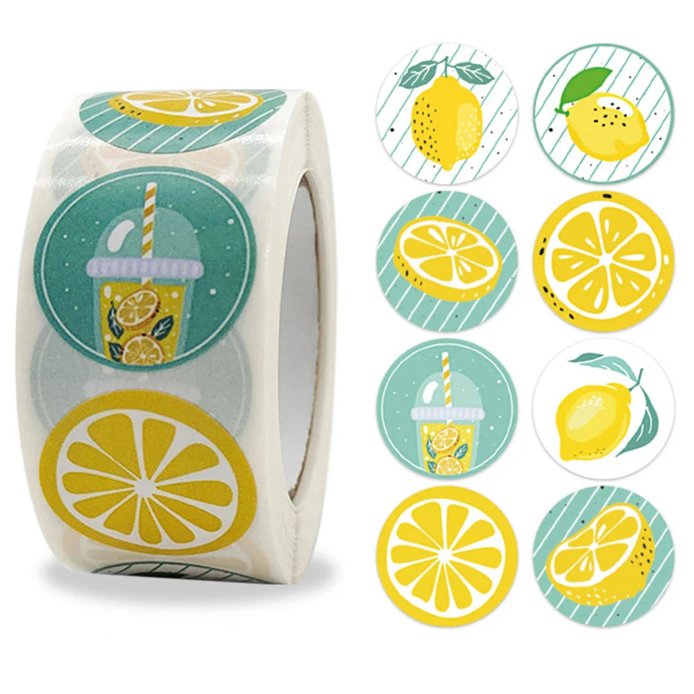 500pcs/roll Animal Cartoon Stickers Kids Toy Stickers Various Cute Design Patterns School Teacher Reward Stationery Stickers (ONLINE ORDER ONLY)