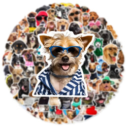 10/30/50/100PCS Cute Dog PVC Sticker Aesthetic Children's Korean Stationery School Supplies DIY Decoration Scrapbooking for Kids (ONLINE ORDER ONLY)