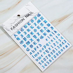 1Pc Laser Silver Gold Lines Stripe Nail Sticker Metal Strip Luxury Nails Slider Self Adhesive Slider Papers Transfer Stickers *& (Online Order Only)