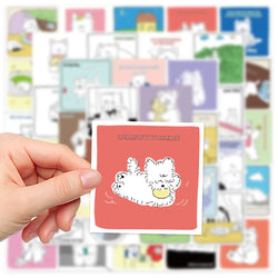 10/20/40PCS West Highland Dog White Terrier Sticker Packs (ONLINE ORDER ONLY)