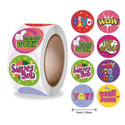100-500PCS Children toys Space Planet Stickers school teacher Reward student stickers Scrapbooking stationery Decor (ONLINE ORDER ONLY)