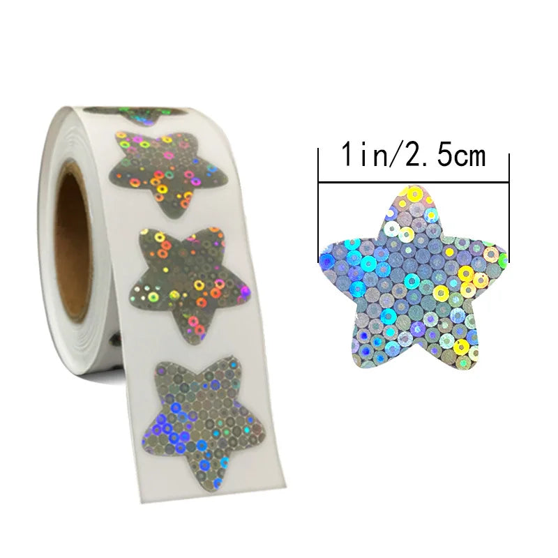500Pcs 1Inch Heart Sticky Note Labels Wedding Decor Seal Stickers (Online Order Only)
