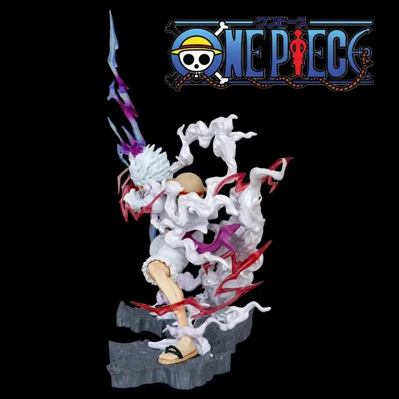 One Piece Luffy Statue: 28cm Lightning Movable Model (ONLINE ORDER ONLY)