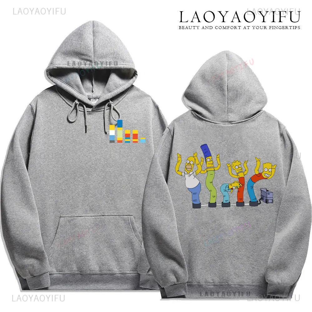 Simpsons Hoodie - Duff Beer Logo (ONLINE ORDER ONLY)