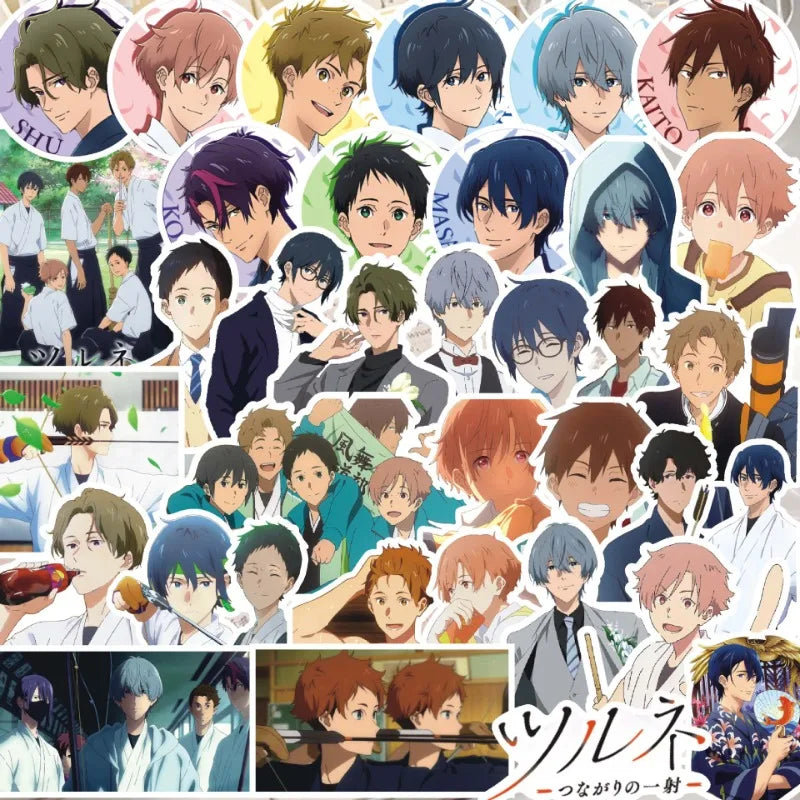 70pcs Hyouka Archery Club Anime Stickers for Laptop, Suitcase, Water Cup, Stationery (Online Order Only)