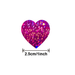 100-500pcs Love Labels Thank You Sticker Sealing Paper Stickers Stationery Supply Decorative Child Scrapbook for Kids (Online Order Only)