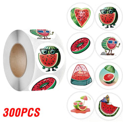 100-500pcs Summer Watermelon Stickers Crafts And Scrapbooking Stickers Kids Toys Book Decorative Sticker DIY Stationery (ONLINE ORDER ONLY)