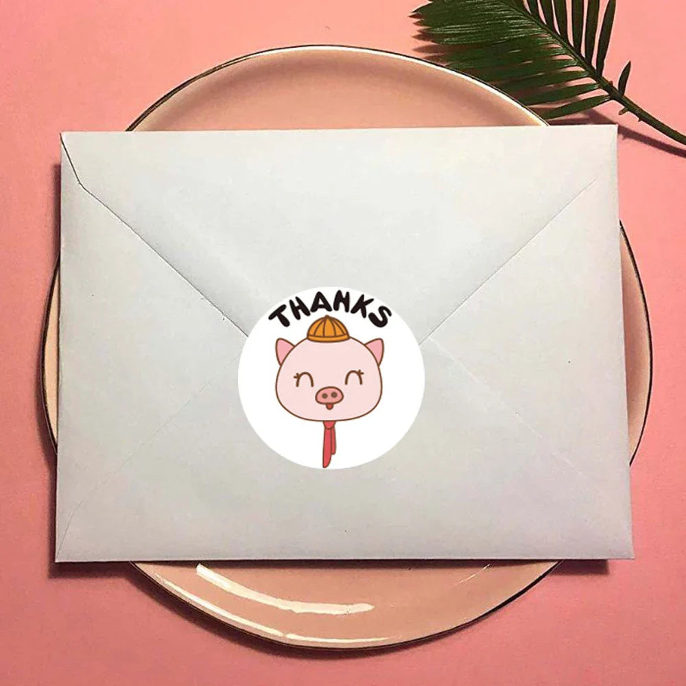 New Animals Reward Sticker 100-500pcs English Encourage Words Labels For Praise Kids Gift Motivational Stickers Toys (ONLINE ORDER ONLY)