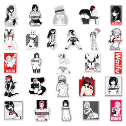 10/30/50/100PCS Anime Hentai Bunny Girl Waifu Sticker Packs (ONLINE ORDER ONLY)
