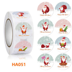 500Pcs Christmas Stickers 1inch Snowflakes Holiday Stickers Xmas Gift Label for Envelope Box Gift Decor (ONLINE ORDER ONLY)