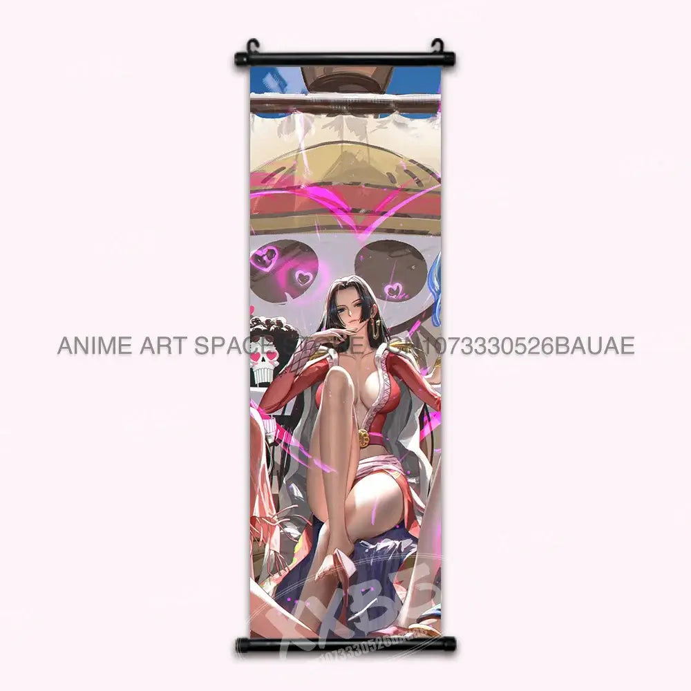 One Piece Hanging Painting Luffy Ace Sabo Shanks Wall Art (ONLINE ORDER ONLY)