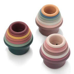 Silicone Stacking Cups (ONLINE ORDER ONLY)