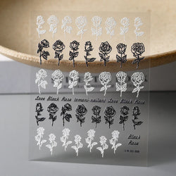1Sheet Valentine's Day Decals 5D Nail Art Stickers Heart Self-Adhesive Slider Love Letters DIY Manicure Accessories "Dopamine" % (ONLINE ORDER ONLY)