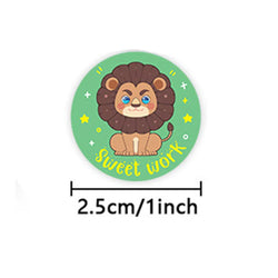 100-500pcs Kids Toy Stickers Animal Cartoon Stickers Various Cute Design Patterns School Teacher Reward Stickers (ONLINE ORDER ONLY)