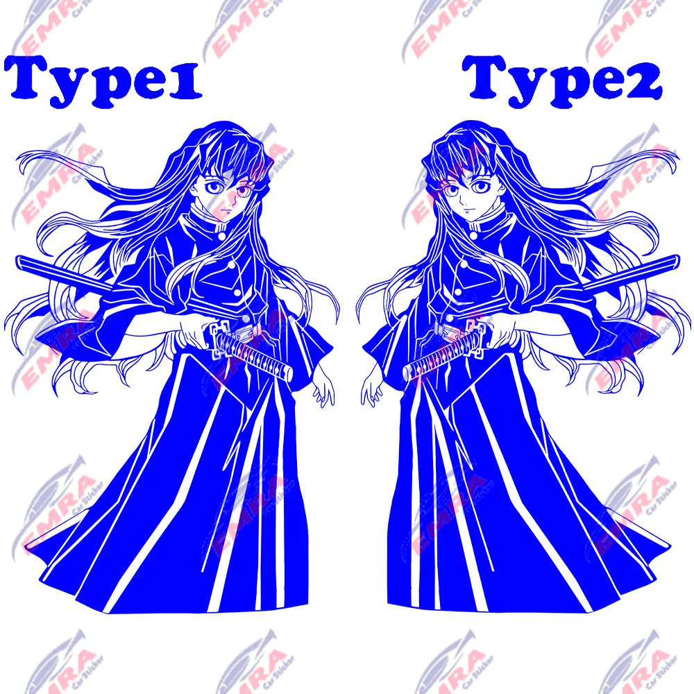 Anime For The Samurai Car Sticker Whole Body Auto Parts Personalized Decoration Sticker Prevent Bask In Waterproof Vinyl Decals (ONLINE ORDER ONLY)