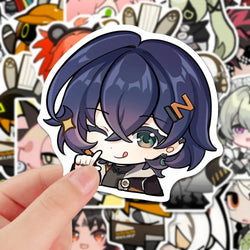 10/30/54pcs Anime Game Zenless Zone Zero Stickers Decals Skateboard Phone Laptop Motorcycle Waterproof Sticker Kids Classics Toy (ONLINE ORDER ONLY)