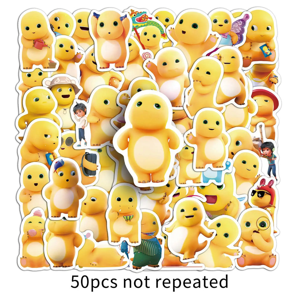 10/30/50PCS Milk Dragon Stickers Cute NAILONG Cartoon Decals Animation Graffiti DIY Scrapbook Fridge Luggage Laptop Phone Bike (ONLINE ORDER ONLY)