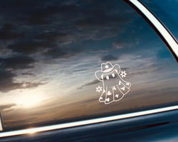 Anime Cowboy For Car Stickers Ghost Laptop Sticker Decoration Bumper Rear Window Fashion Stickers Creative Sport PVC Vinyl Decal (ONLINE ORDER ONLY)