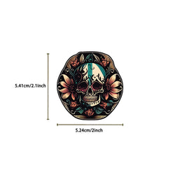 50pcs Mexican Day of the Dead Graffiti Sticker Skateboard Suitcase Guitar Kettle Deco Laptop Waterproof Phone Case Stickers (Online Order Only)