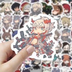 10/30/60PCS Arknights Stickers Cute Cartoon Sticker ACGN Game Graffiti Decals Laptop Phone Guitar Car Bike Skatebaord Kids Toys (ONLINE ORDER ONLY)