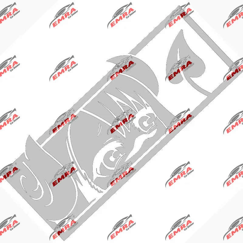 Anime Sticker For Car Stickers Die Cutting PVC Vinyl Decal Demon Girl Window Bumper Decoration External Accessories (ONLINE ORDER ONLY)