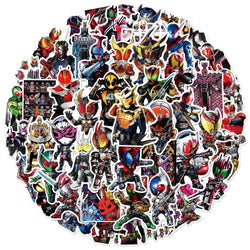 10/30/50PCS KAMEN RIDER GAVV Stickers Funny Aniamtion Sticker Cartoon Kids Toys Luggage Laptop Phone Guitar Car Bike Decals Toy (ONLINE ORDER ONLY)
