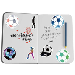 50 Pcs/Set Football Soccer Graffiti Stickers for Laptop Phone Luggage Notebook Decal Decoration Scrapbook Sticker Kids Gift (ONLINE ORDER ONLY)