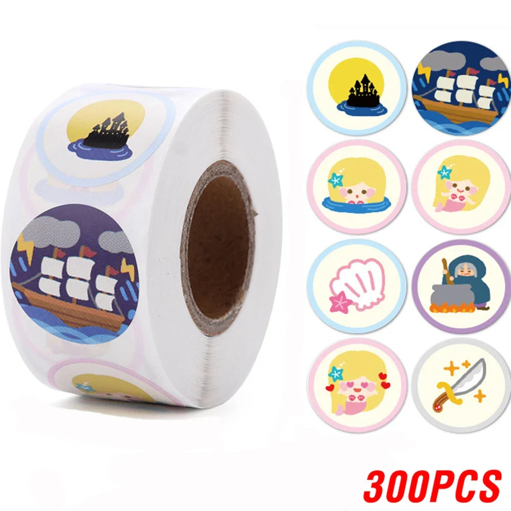 100-500pcs Reward Stickers Cute animals Motivational Stickers for Kids toys School Reward Students Teachers Stationery Labels (Online Order Only)