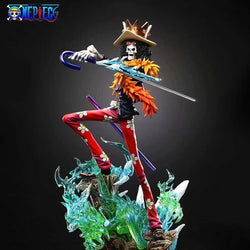 One Piece Brook Figure: 33cm Soul King Anime Statue (ONLINE ORDER ONLY)