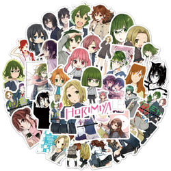 10/30/50PCS Horimiya Series Graffiti Stickers Suitable for Helmets Desktop Guitar Cup Wall Decoration DIY Sticker Pack Wholesale (Online Order Only)