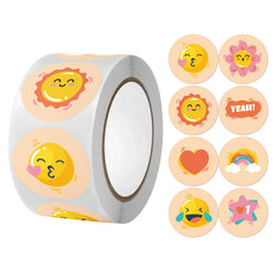 500pcs Cute Reward Stickers Roll With Word Motivational Stickers For School Teacher Kids Student Stationery Stickers Kids (ONLINE ORDER ONLY)