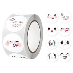 100-500pcs Cute Cartoon Sealing Stickers 1Inch Animal Scrapbook Envelope Gift Decor Labels Children Stationery Sticker (ONLINE ORDER ONLY)