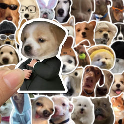 10/30/50PCS Dog Life Korean Sticker Aesthetic PVC Diary Laptop Sketchbook Children's Stationery Scrapbooking School Supplies (ONLINE ORDER ONLY)